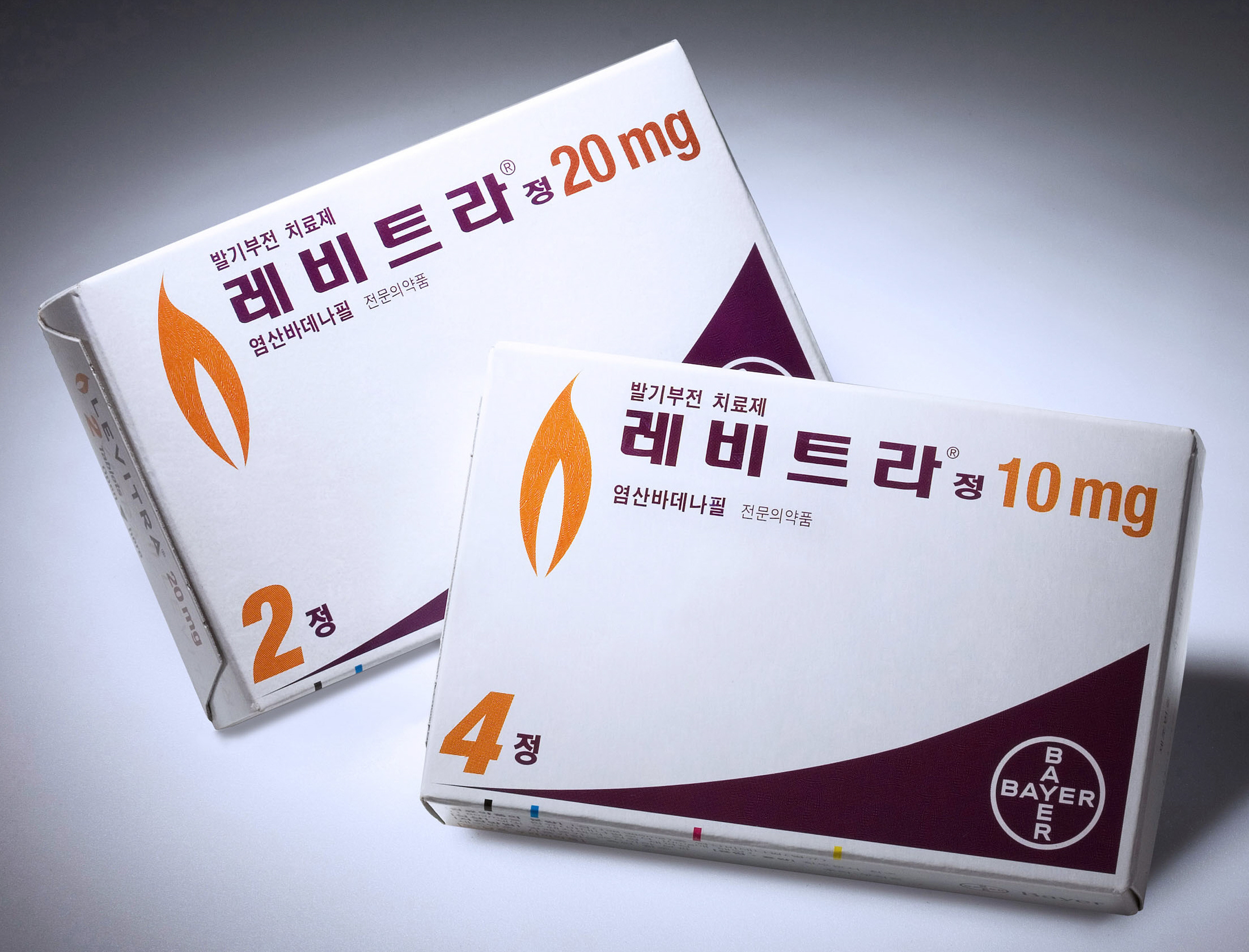 바데나필 원조약 레비트라 이미지