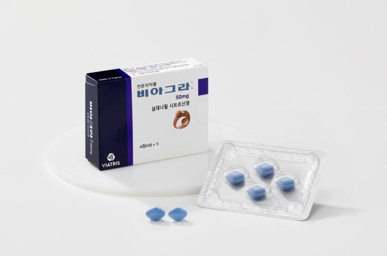 실데나필 원조약 비아그라 이미지