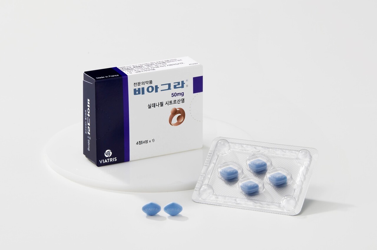 실데나필 원조약 비아그라 이미지